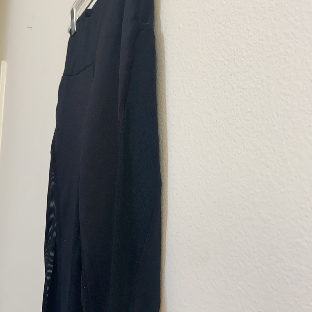 HIGH WAISTED BLACK GYMSHARK LEGGINGS SIZE XS - Picture 2 of 4